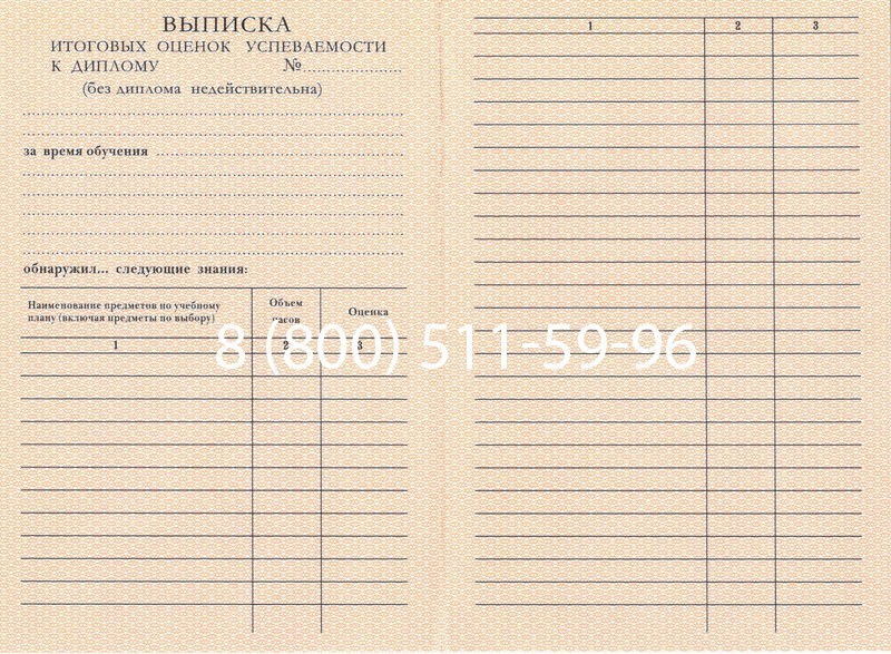 Купить Диплом училища 1995-2006 годов в Нальчике